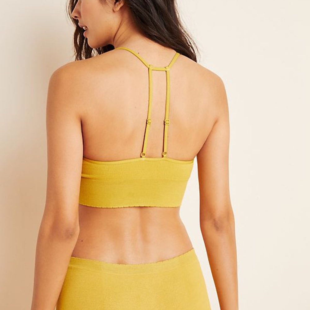 Anthropologie Floreat Seamless T-Back Bralette